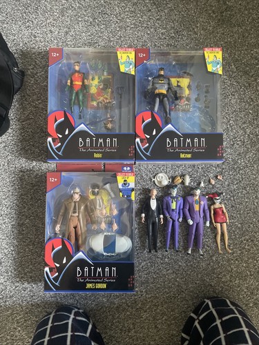 Batman animated series lot - batman,
