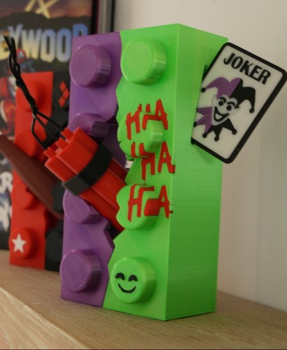 Broken brick joker villain - brick,