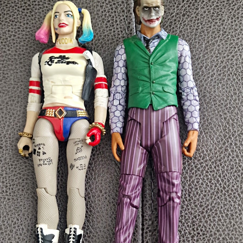 Harley quinn and joker action - joker,
