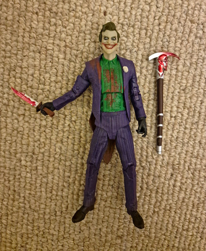 Joker figure mortal - combat, dc