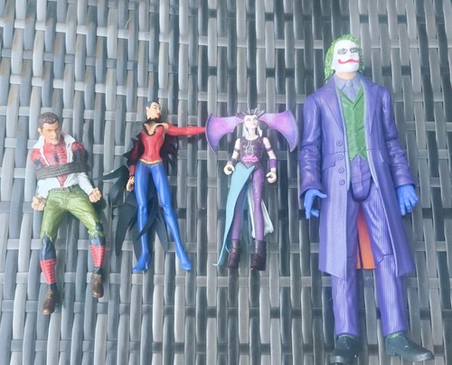Action figure bundle marvel - action, dc