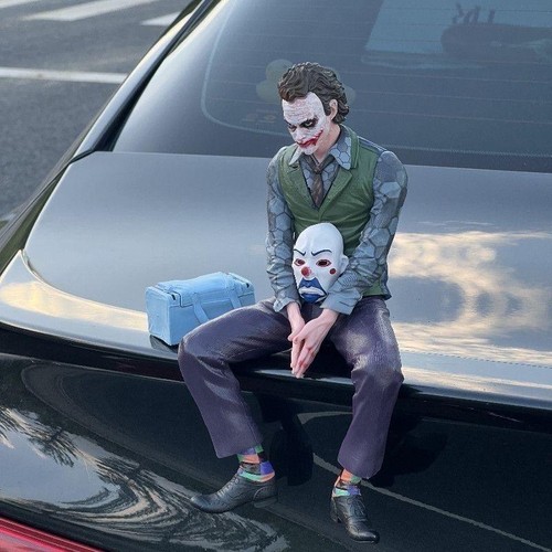 Comics the joker figure car - joker,