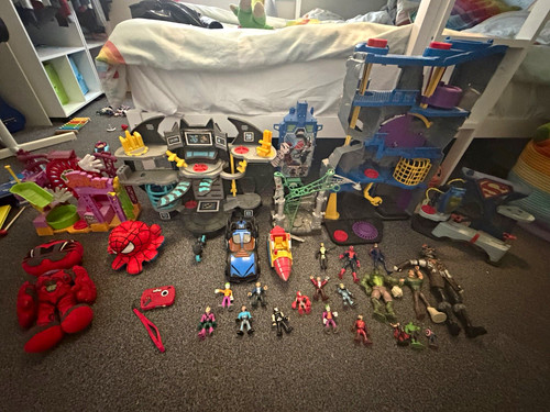 Batman superheroes playset - superheroes,