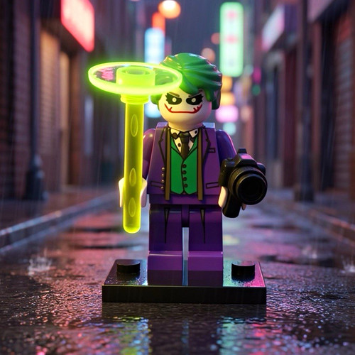 The joker minifigure from - joker,