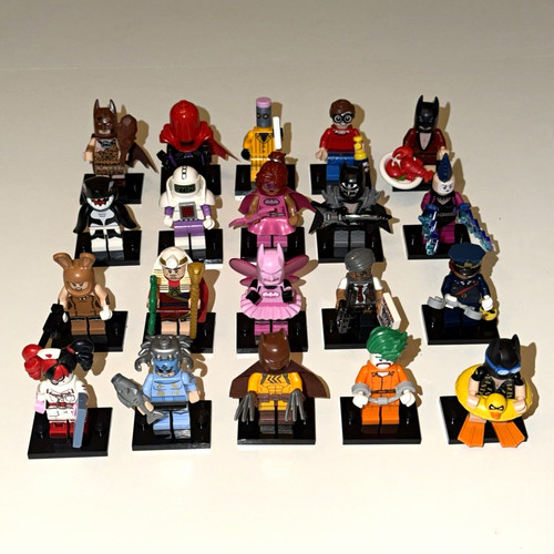 Lego batman movie minifigures - lego,