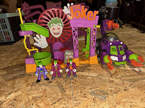 Imaginext joker batman playset - joker,