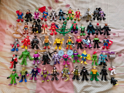 Imaginext figure lot heroes - imaginext,