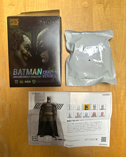 Arkham batman action figure - f5,