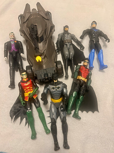 Batman action figures - x6, &